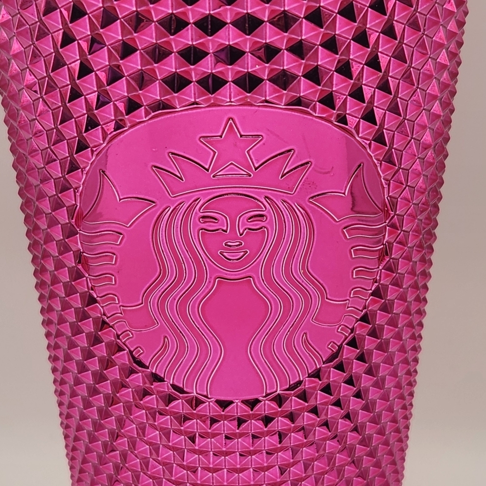 Starbucks Pink 2022 Holiday Studded Tumbler - Picture 2 of 6